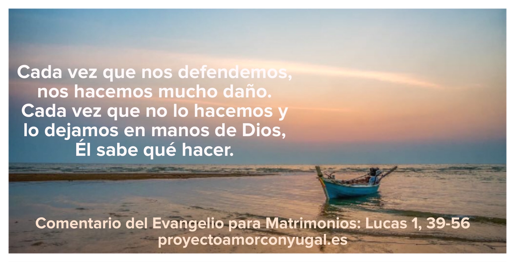 Si callo, reviento. Comentario del Evangelio para Matrimonios: Lucas 1